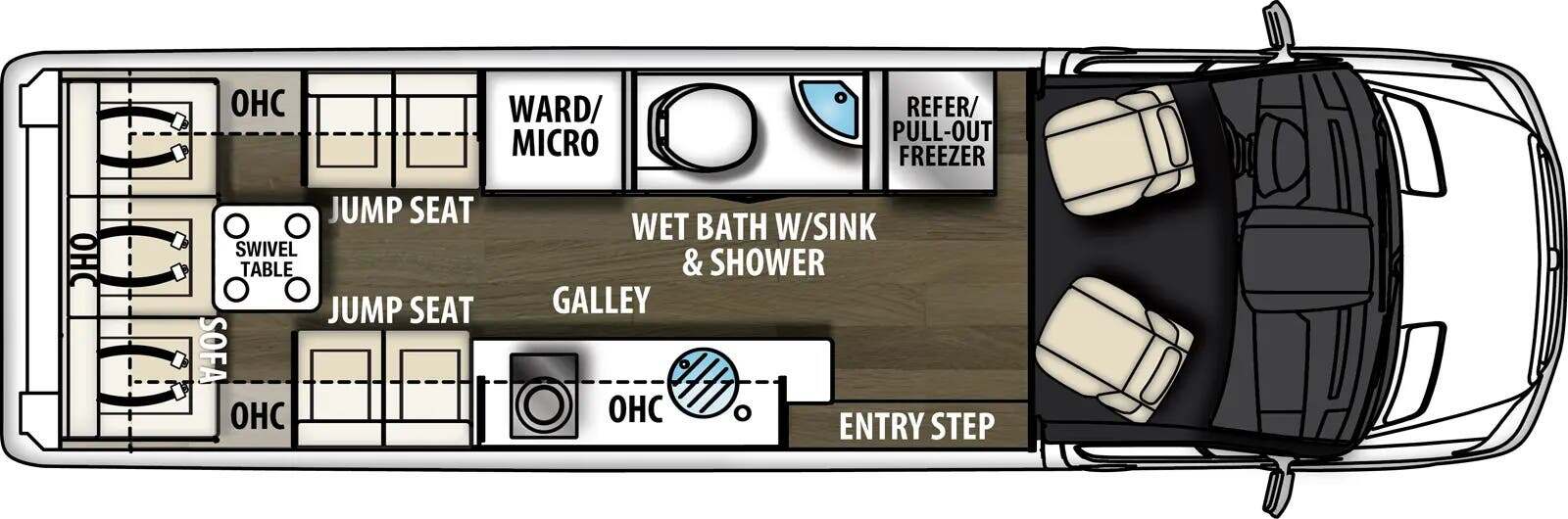 2025 Coachmen Galleria 24 FL Li3 in nokomis FL