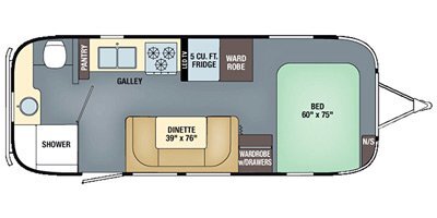 2018 Airstream Flying Cloud 23FB Queen in richmond hill GA