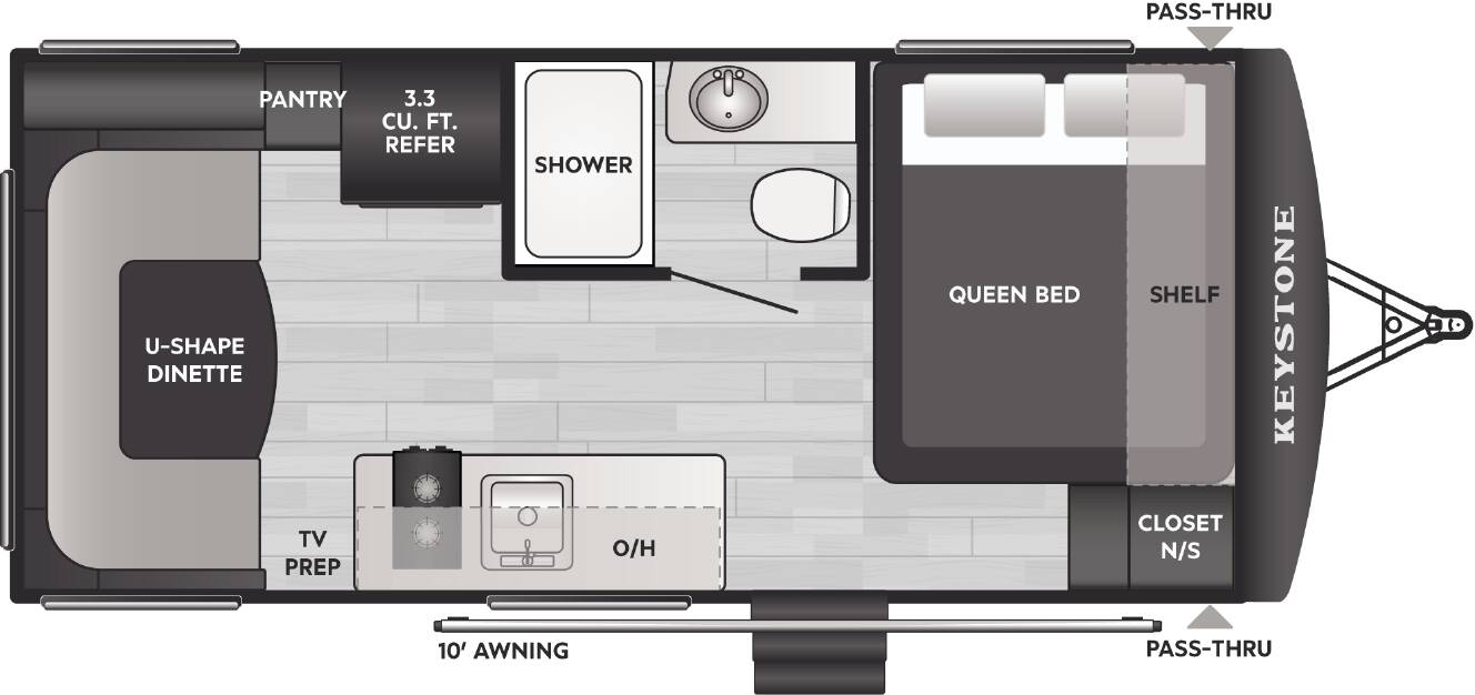 A photo of this 2019 Keystone Rv Springdale 1750RD