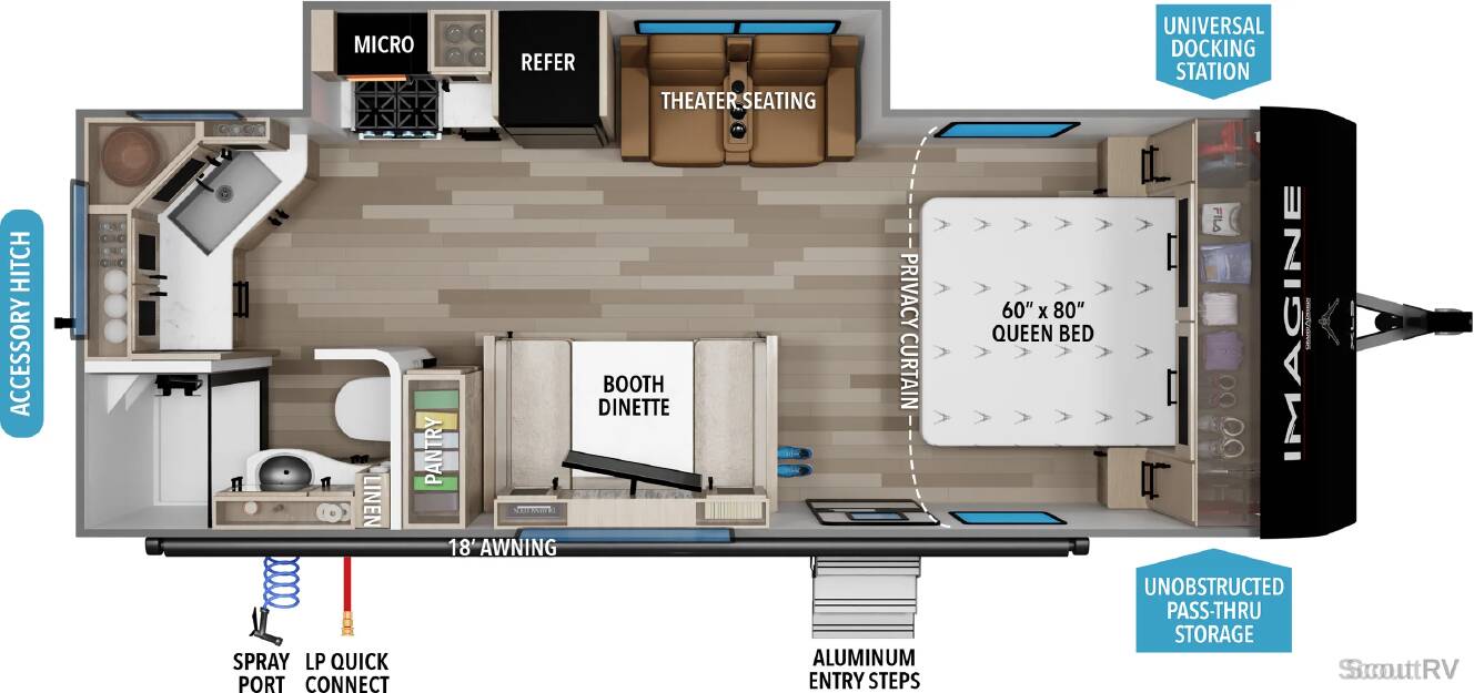 A photo of this 2027 Grand Design Imagine XLS 22MLE