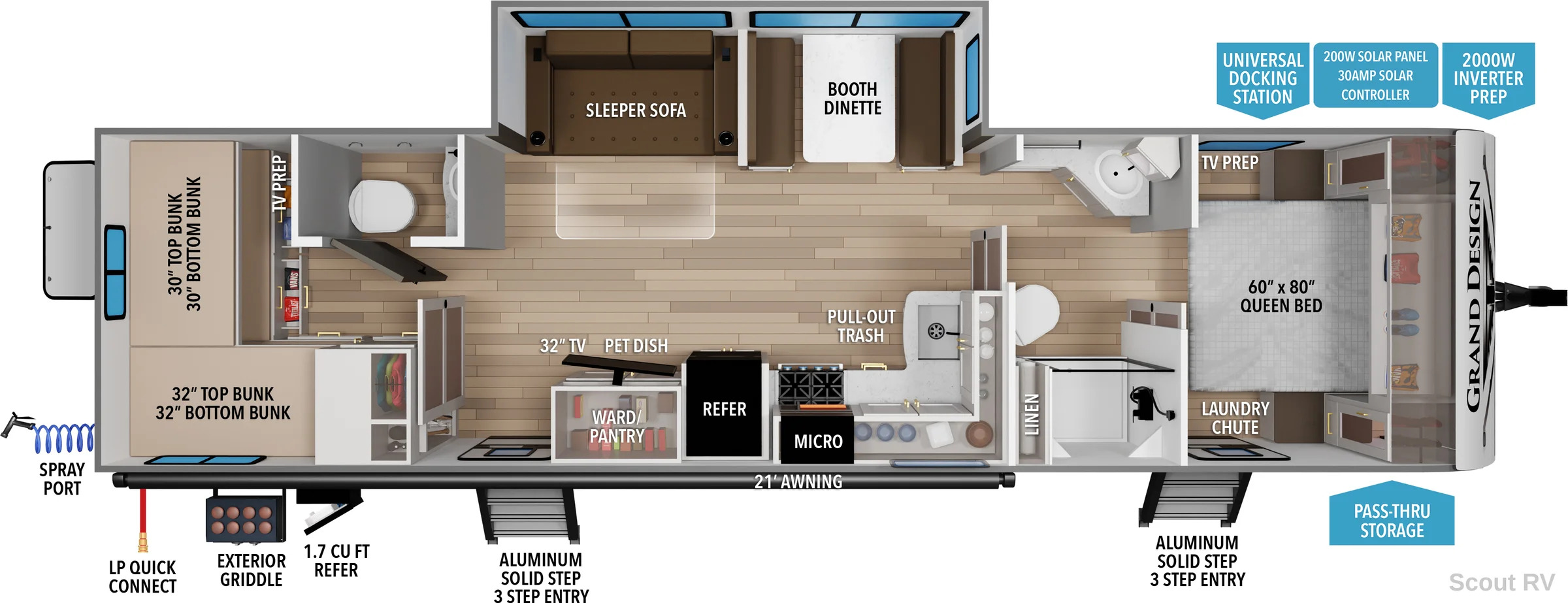 2025 Grand Design Transcend 305BHT in columbia TN