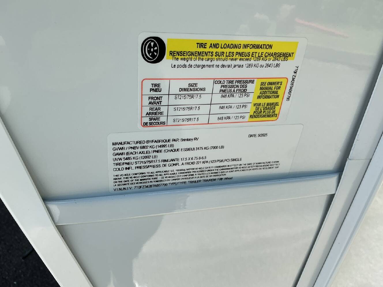 A photo of this 2026 Brinkley Model Z 2900