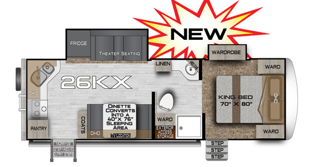 2027 Northwood Mfg. Arctic Fox NXT 26KX in evansville WY