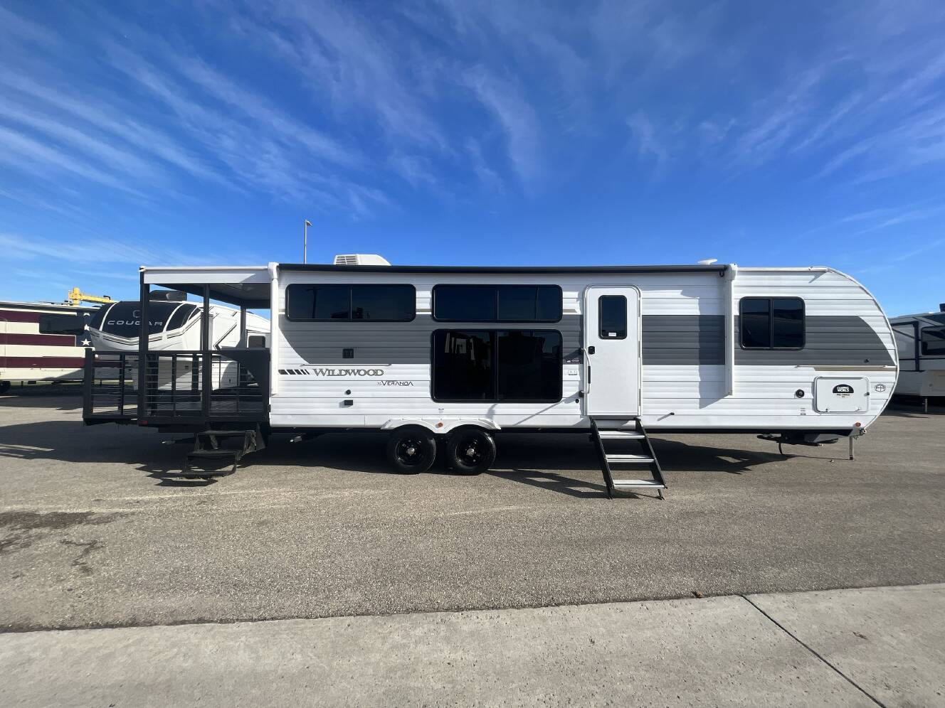 A photo of this 2025 Forest River WILDWOOD 32VERANDA