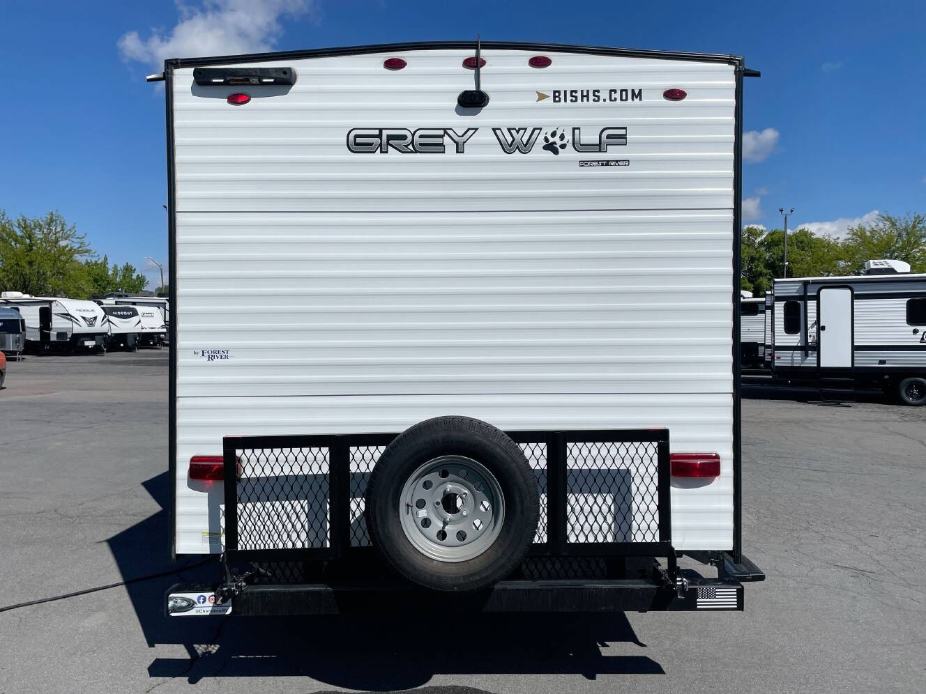 A photo of this 2024 Forest River GREY WOLF 26DBH
