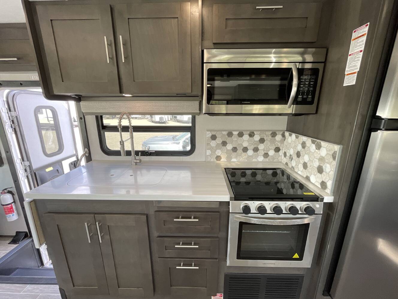A photo of this 2023 Forest River GEORGETOWN 5 SERIES 34M