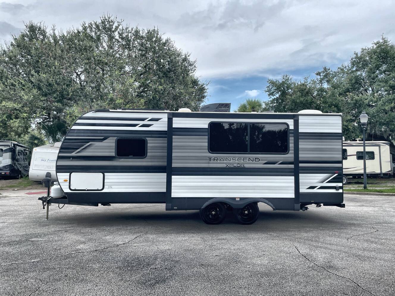 A photo of this 2022 Grand Design TRANSCEND XPLOR 221RB