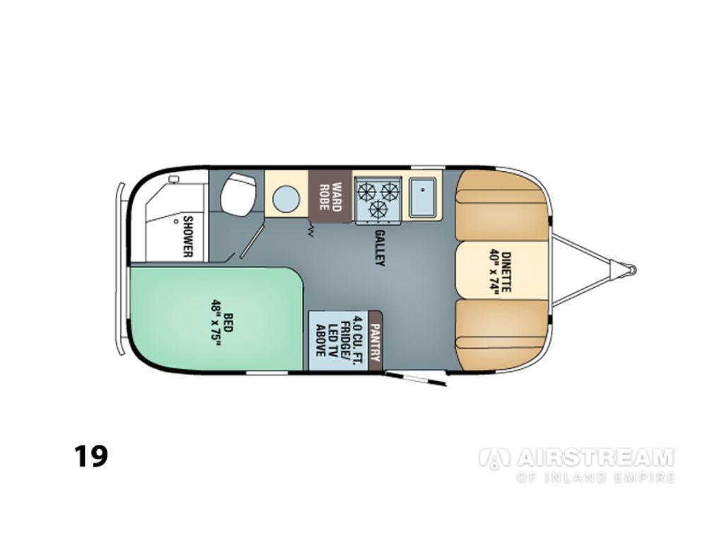 A photo of this 2016 Airstream International Serenity 19