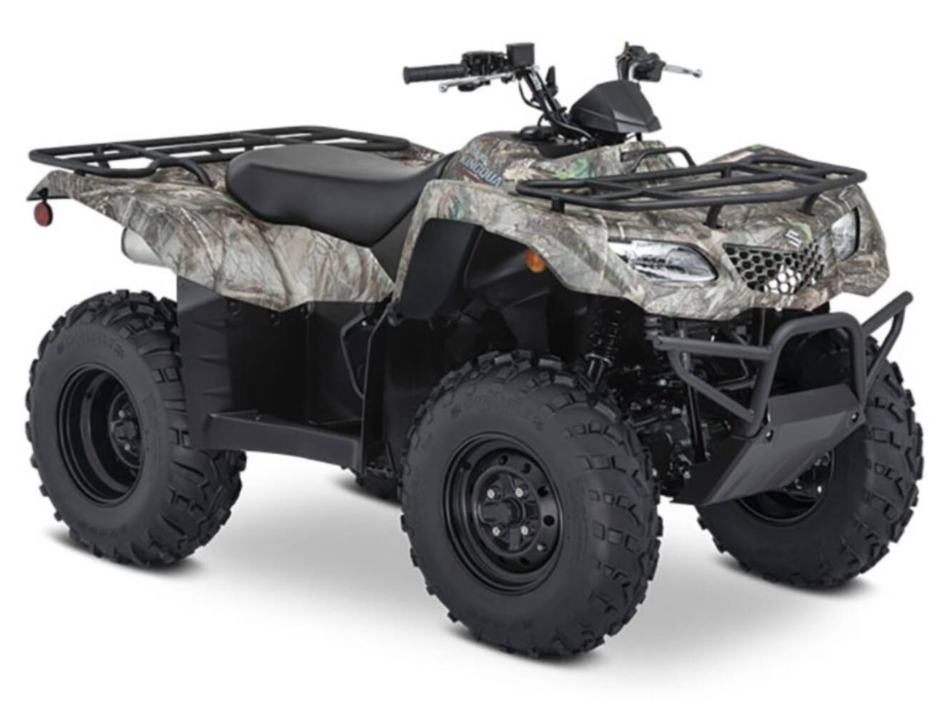 A photo of this 2025 Suzuki KingQuad 400ASi Camo