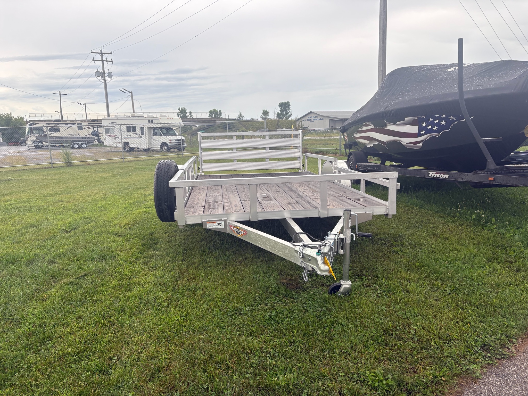 2025 H&H 76X12 UTILITY TRAILER in Suamico, WI
