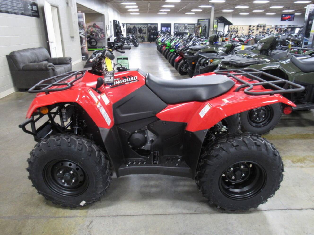 A photo of this 2025 Suzuki KingQuad 400ASi