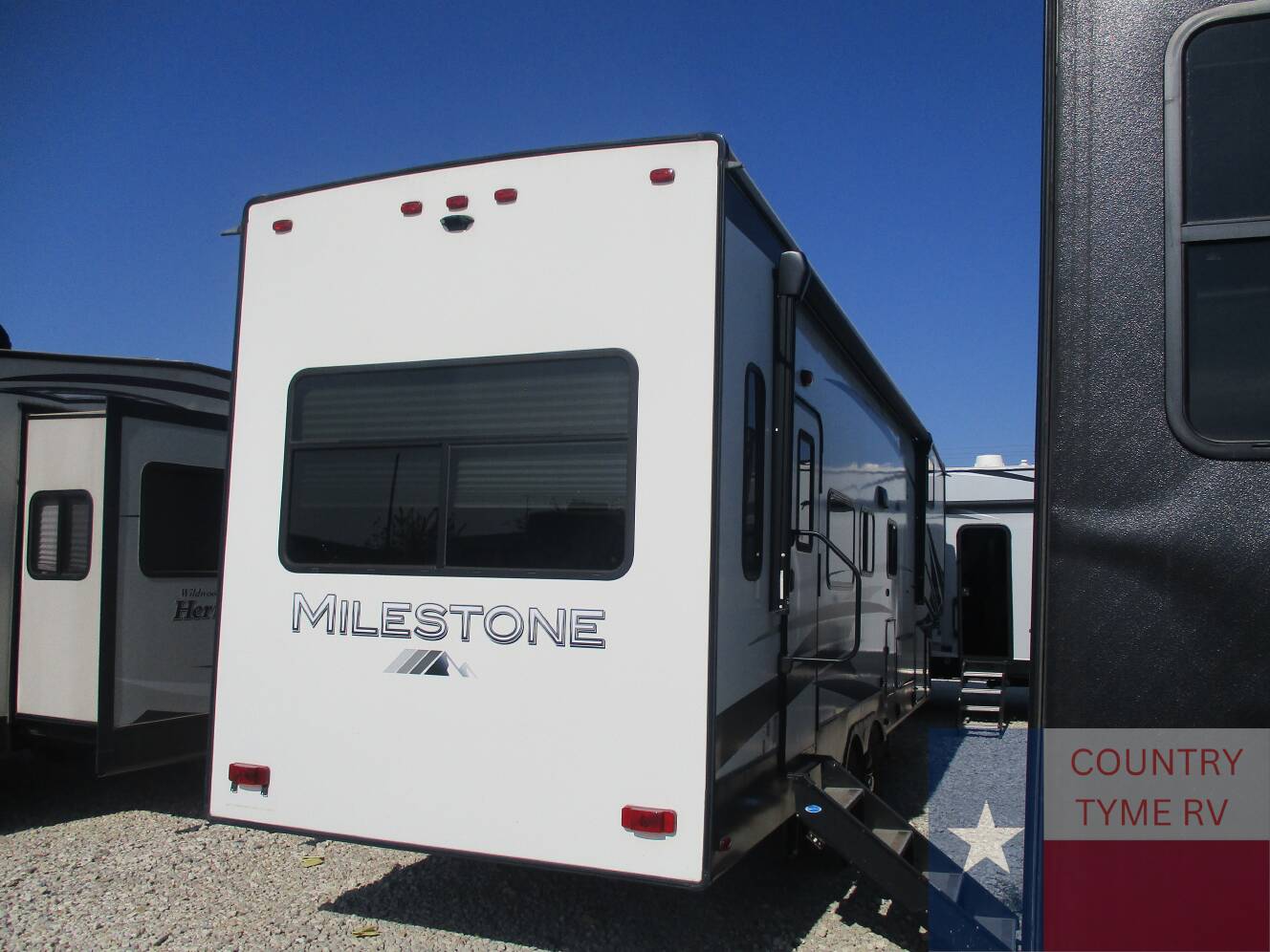A photo of this 2020 Heartland Milestone 317RL