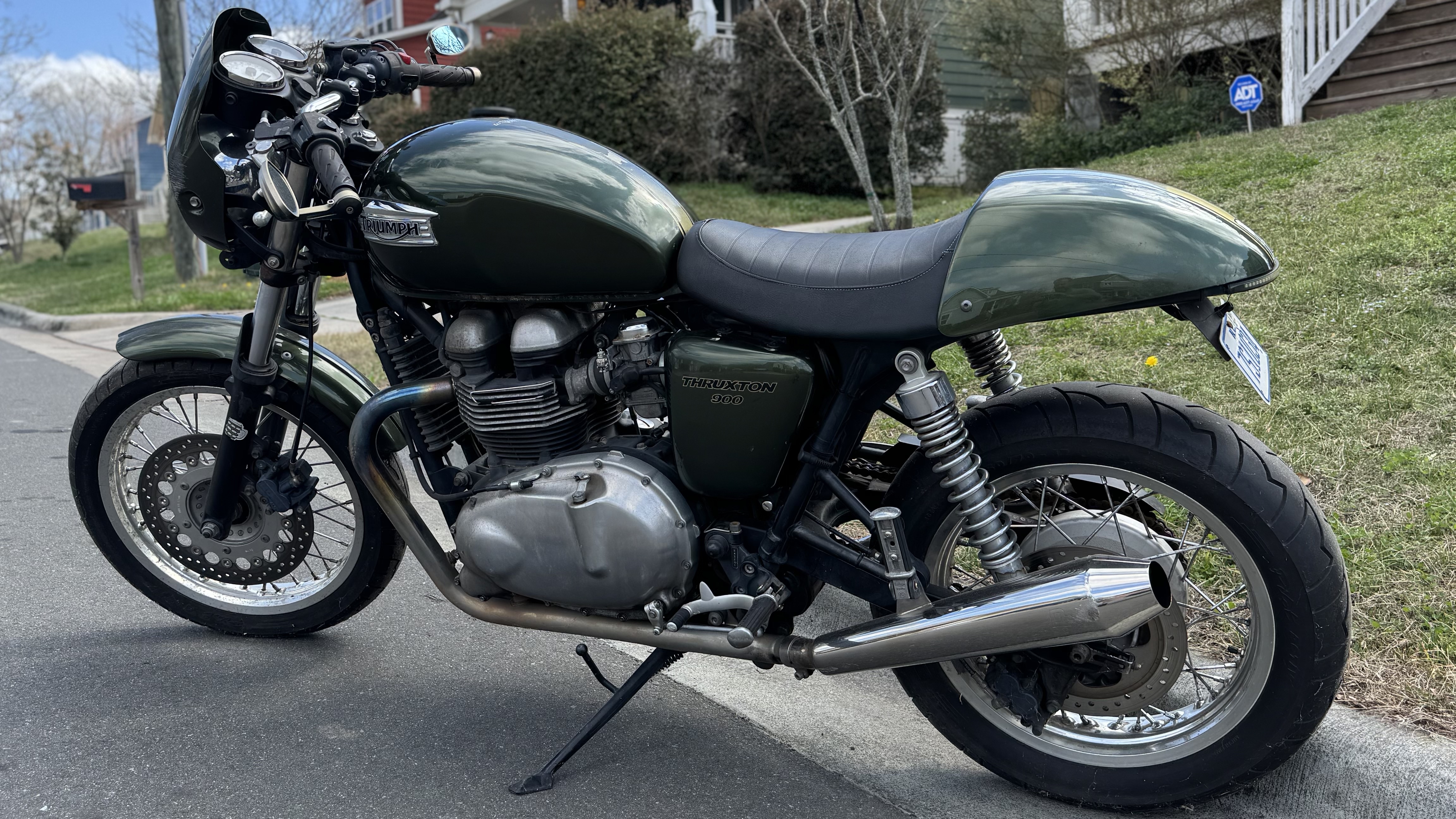 2013 Triumph THRUXTON 900 900 in Durham, NE