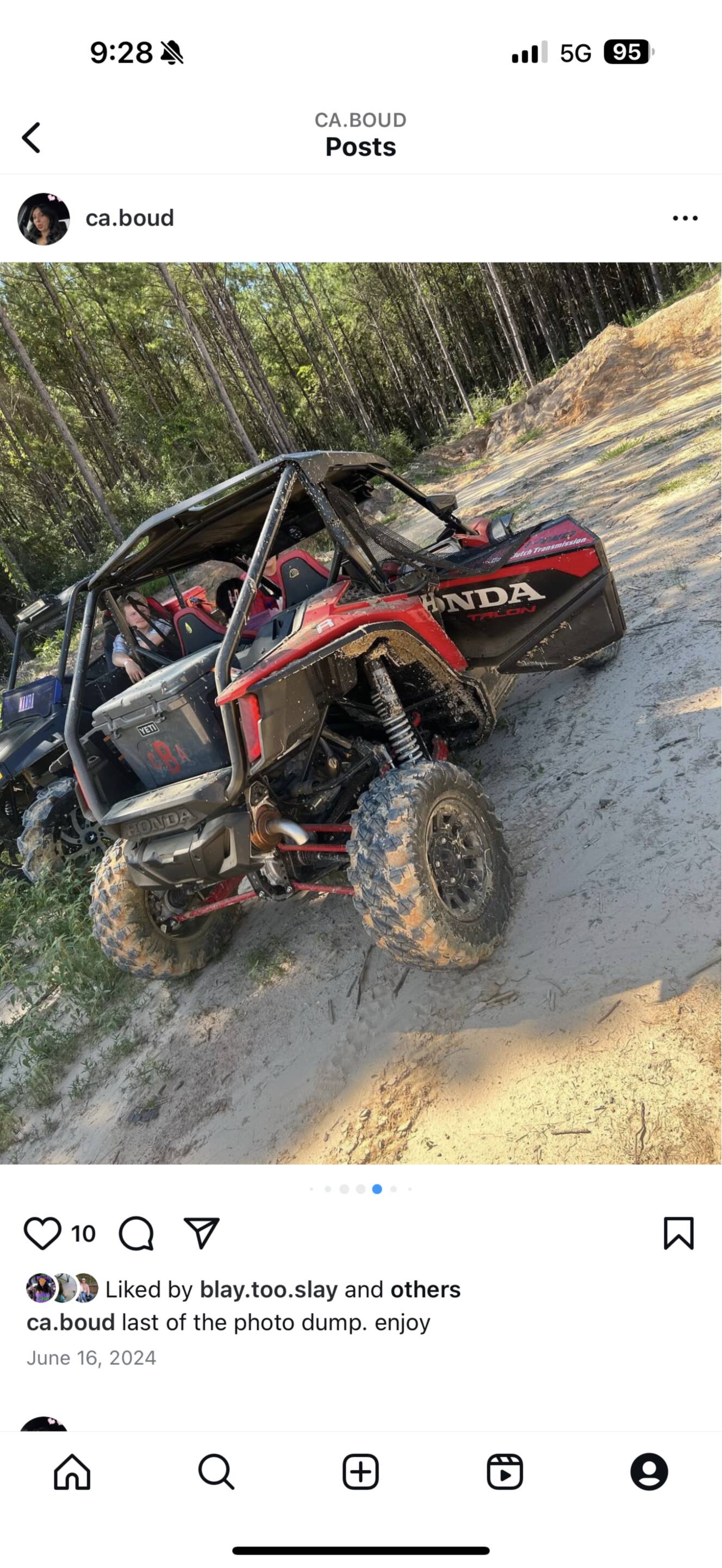 A photo of this 2023 Honda TALON 1000R FOX LIVE VALVE