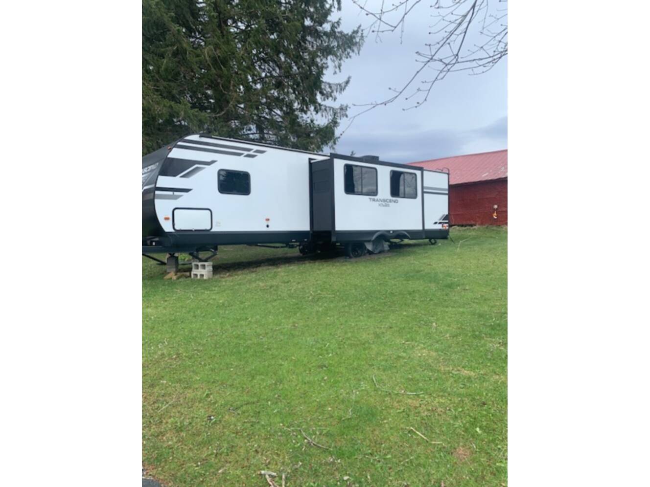 A photo of this 2022 Grand Design TRANSCEND XPLOR 321BH