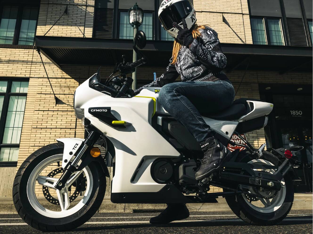A photo of this 2026 CFMOTO Papio SS
