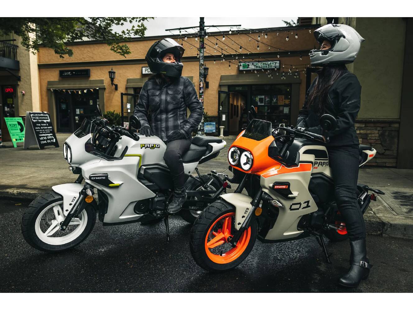 A photo of this 2026 CFMOTO Papio SS