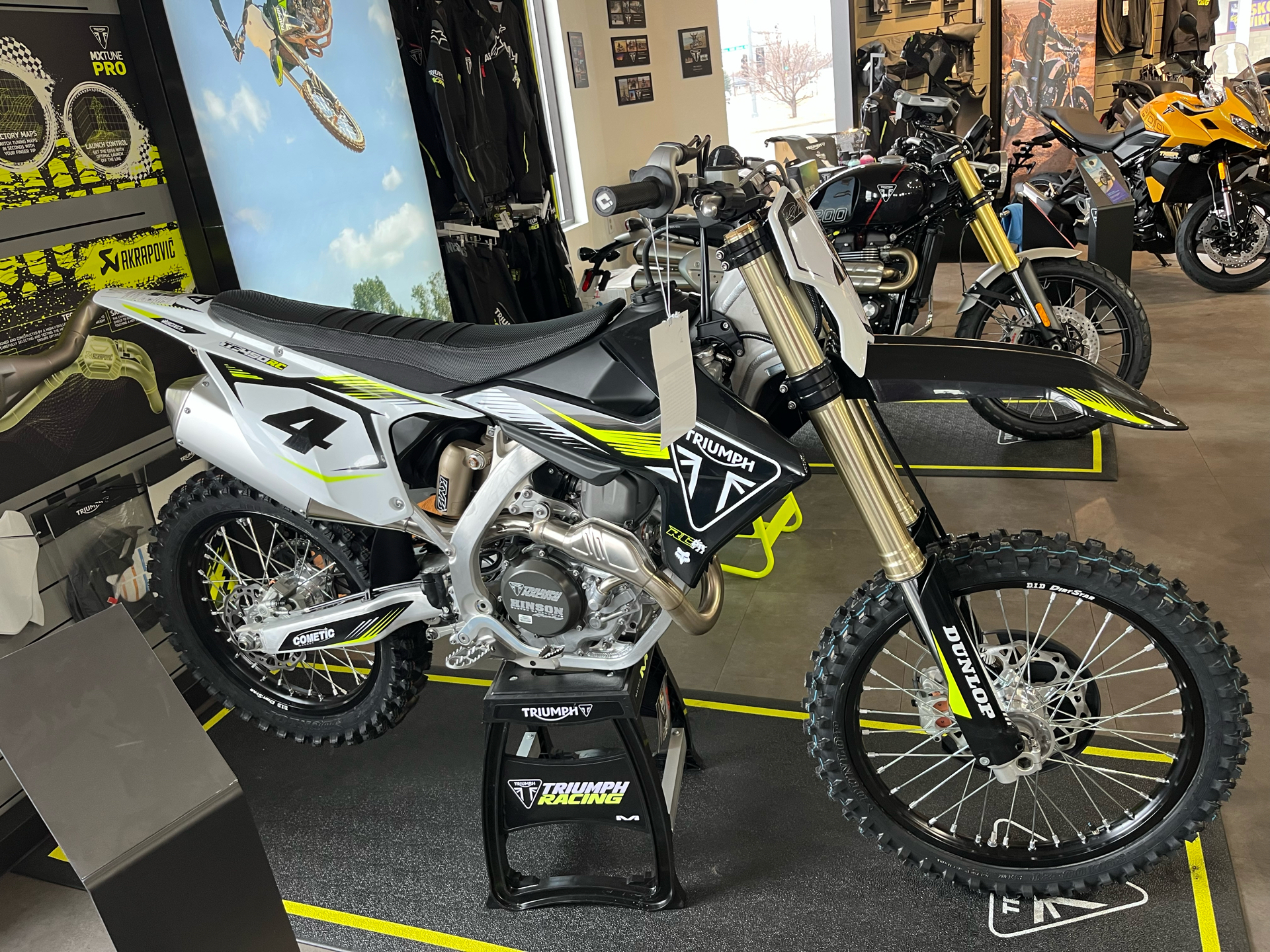 2025 Triumph TF 450-RC Edition 450-RC EDITION in Belle Plaine, MN