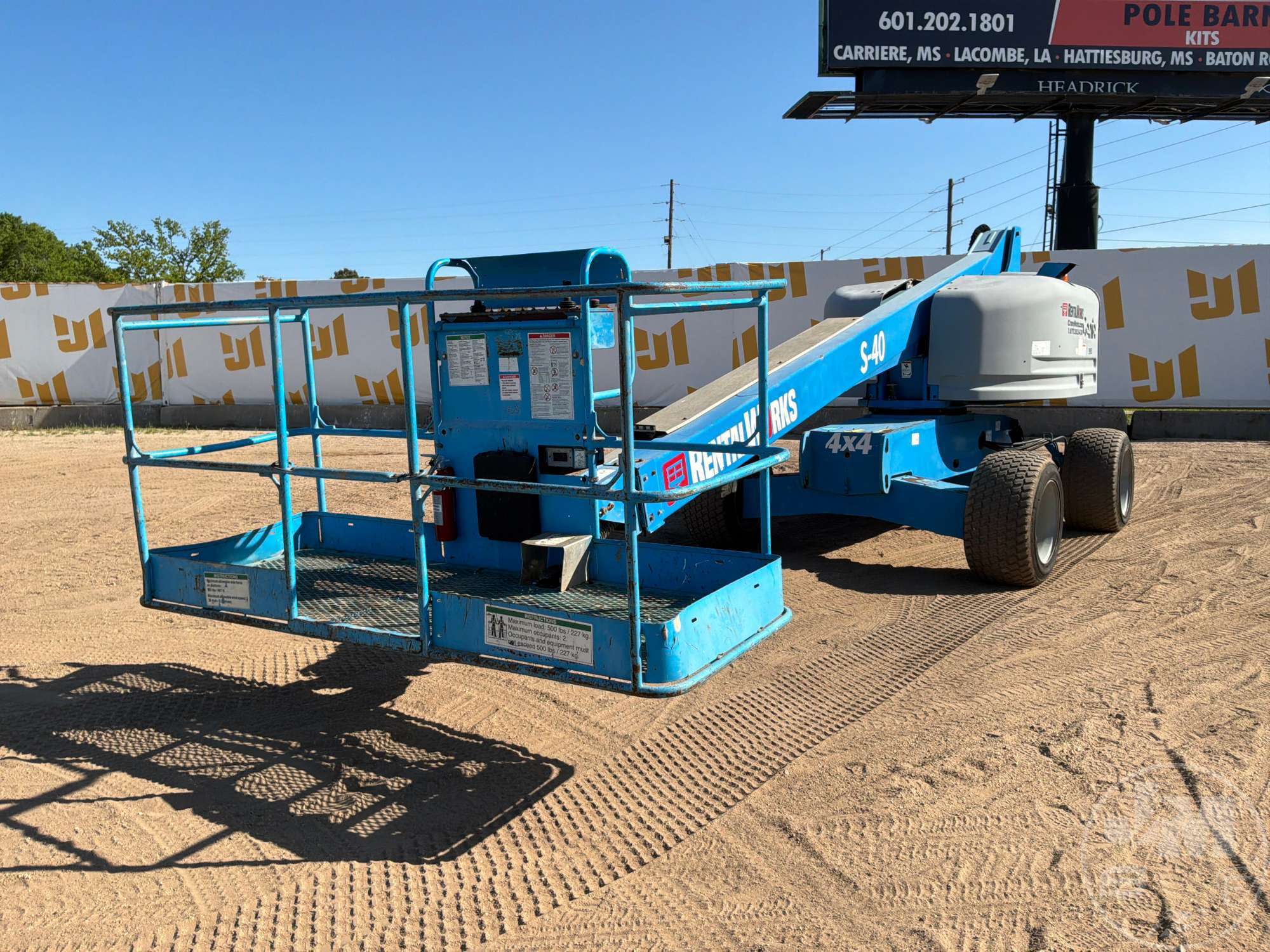 2012 GENIE S-40 in Brooklyn, MS