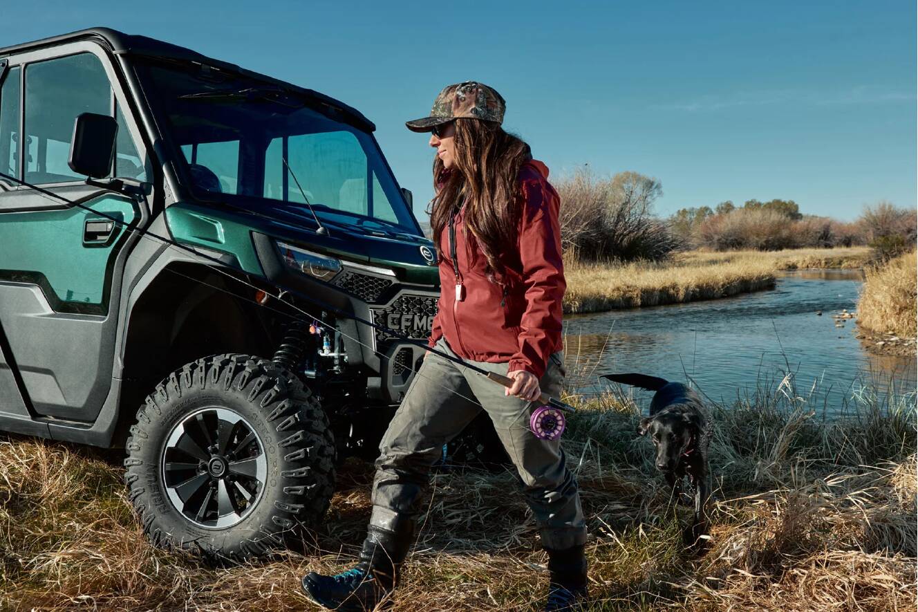 A photo of this 2027 CFMOTO UFORCE U10 XL Pro Highland EPS