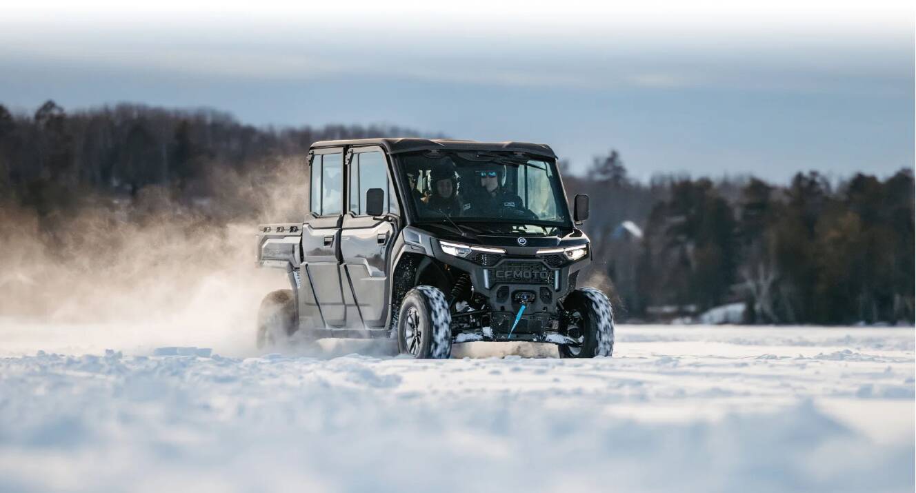 A photo of this 2027 CFMOTO UFORCE U10 XL Pro Highland EPS