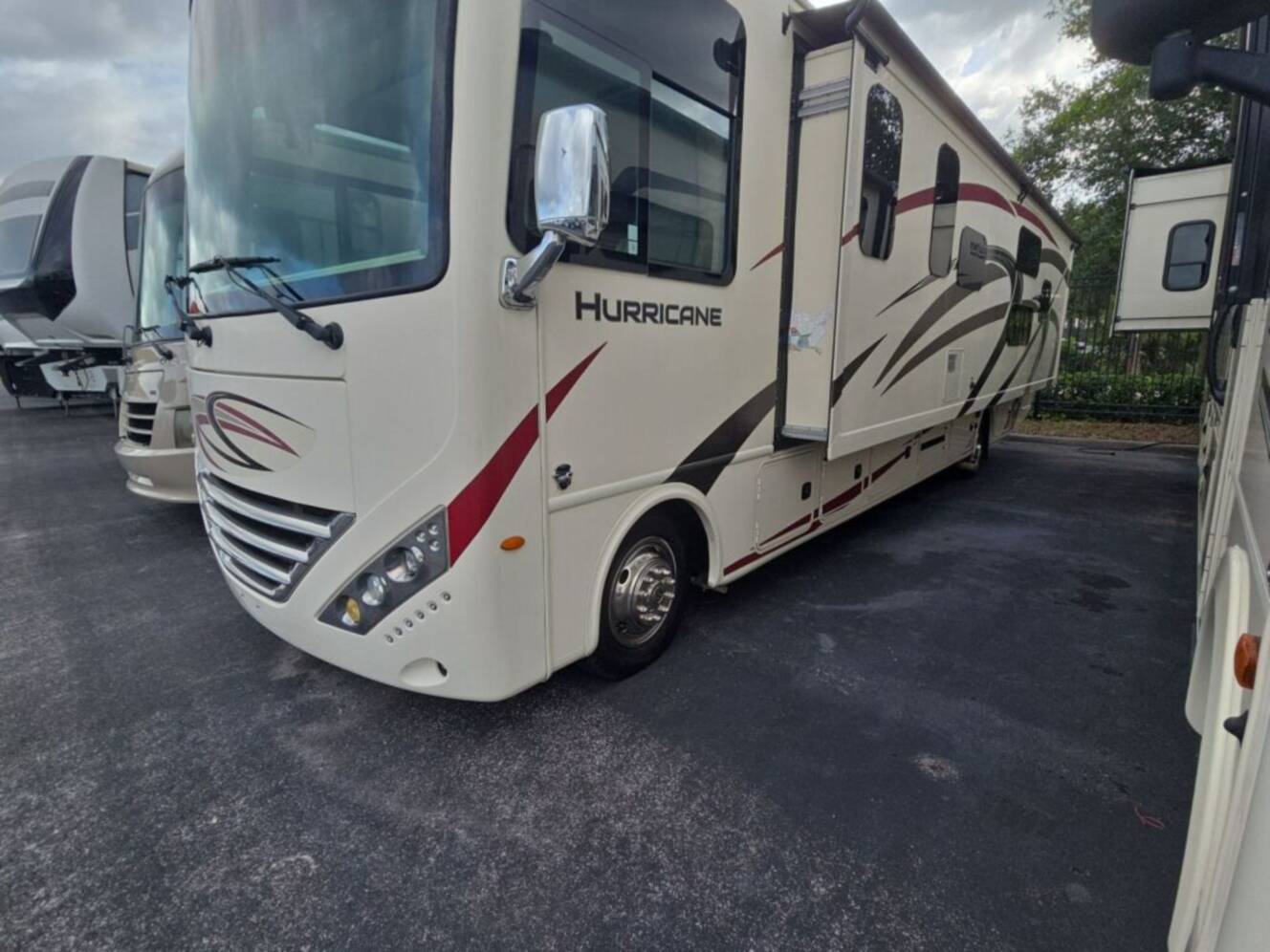 A photo of this 2019 Thor Motor Coach Hurricane 34J