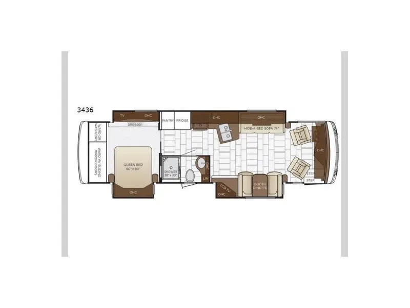 2017 NEWMAR VENTANA 3436