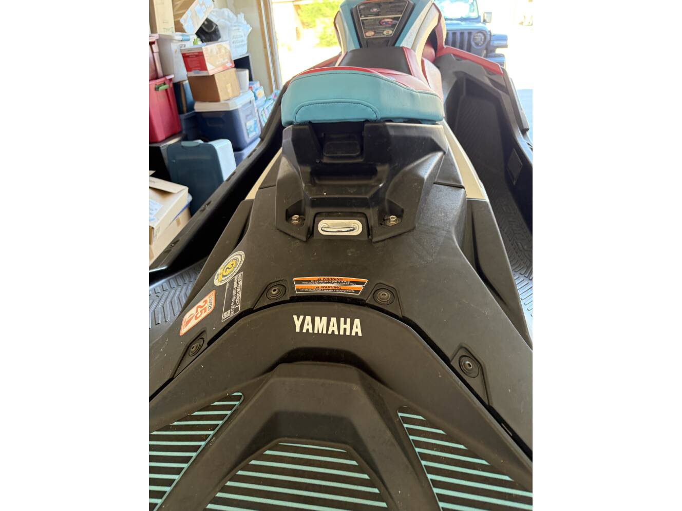A photo of this 2025 Yamaha WAVERUNNER JETBLASTER DLX 2-UP