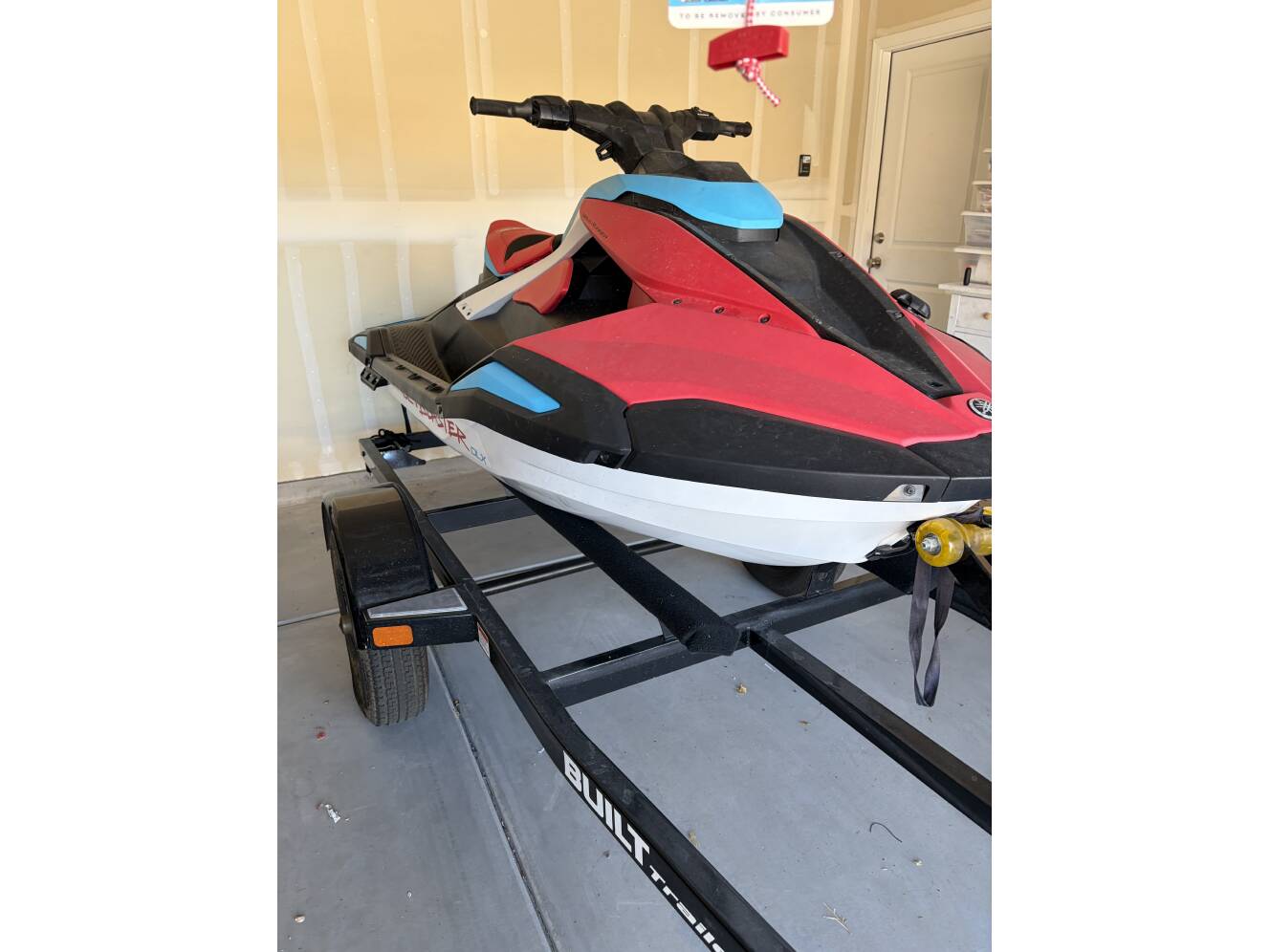 A photo of this 2025 Yamaha WAVERUNNER JETBLASTER DLX 2-UP