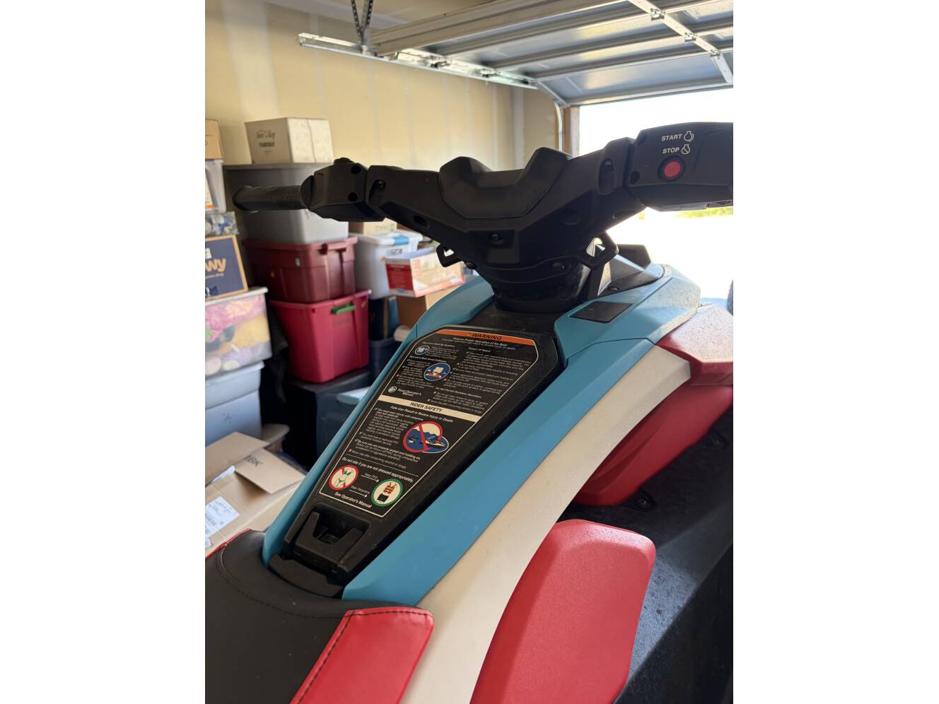 A photo of this 2025 Yamaha WAVERUNNER JETBLASTER DLX 2-UP