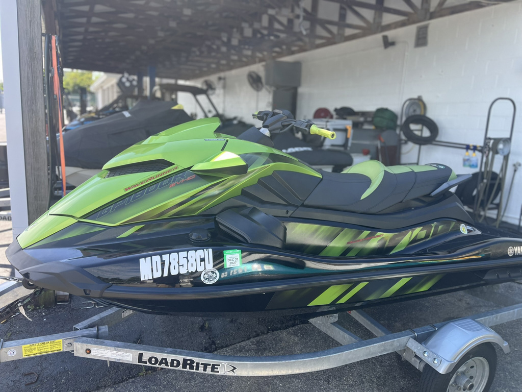 2023 Yamaha GP1800R SVHO WAUDIO- BLACKACID GREEN in baltimore MD