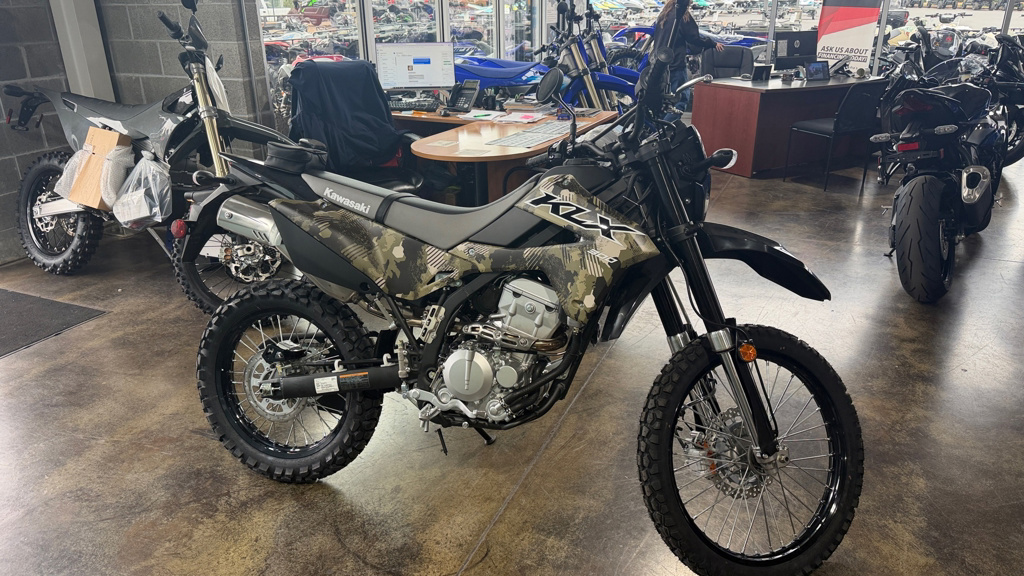 2026 Kawasaki KLX300 CAMO 300 BASE in Sublimity, OR