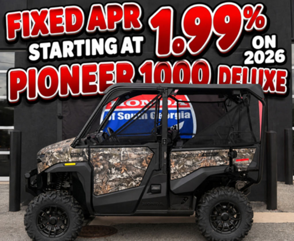 2026 Honda® Pioneer 1000-5 Deluxe TrueTimber Atera Camo in tifton GA