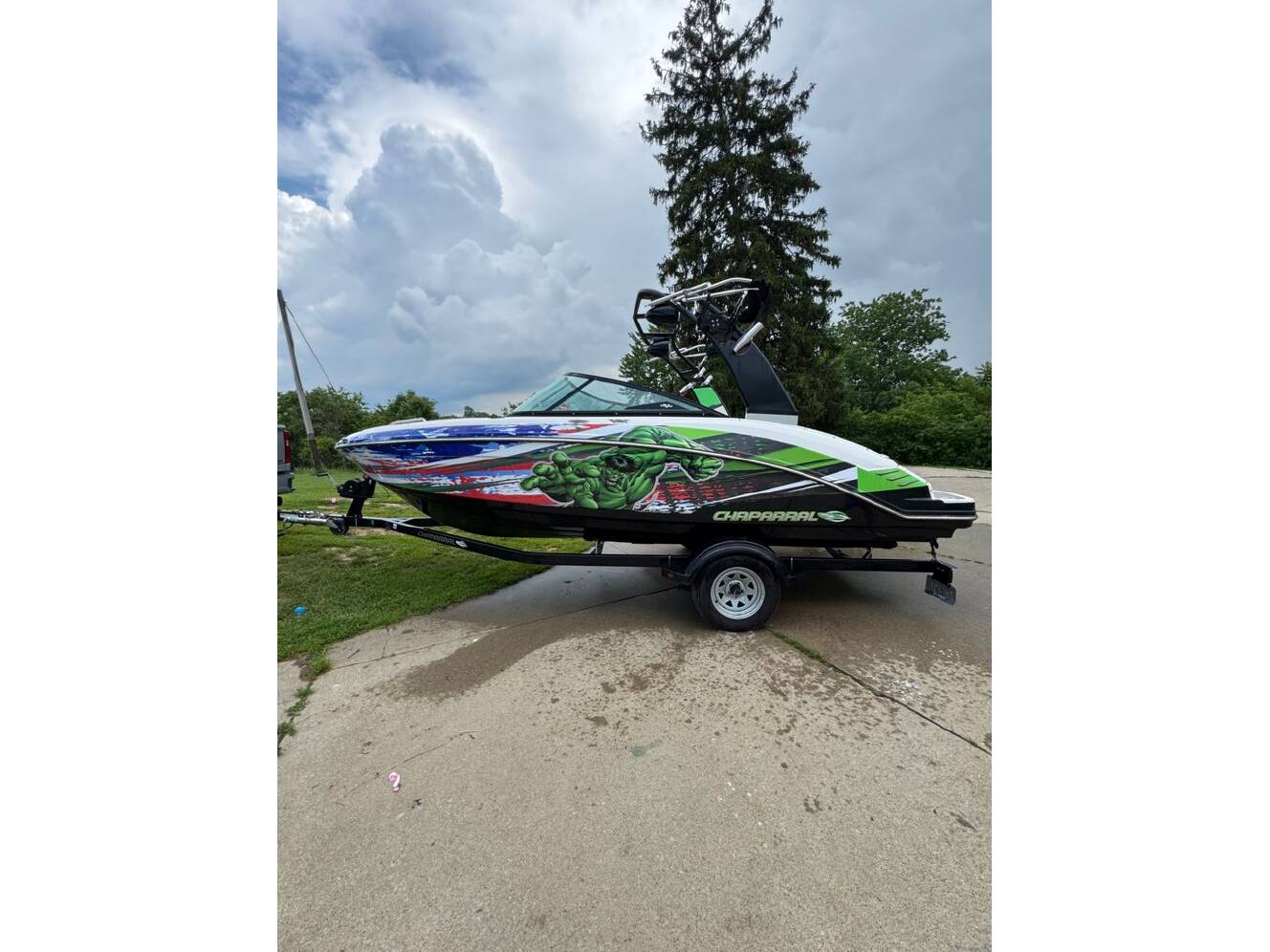 A photo of this 2017 Chaparral Vortex 203 VRX