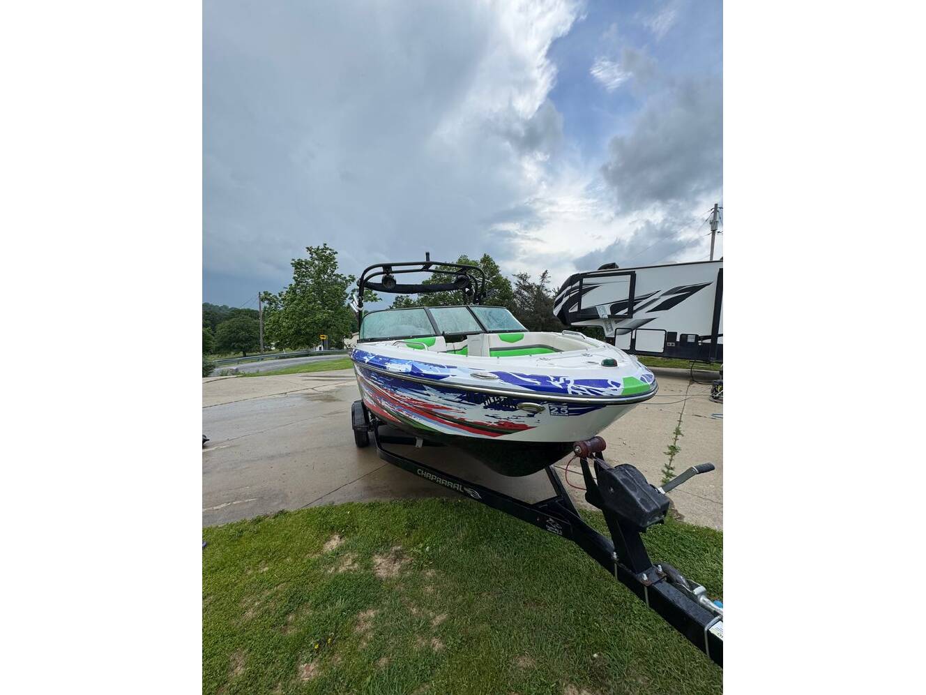 A photo of this 2017 Chaparral Vortex 203 VRX