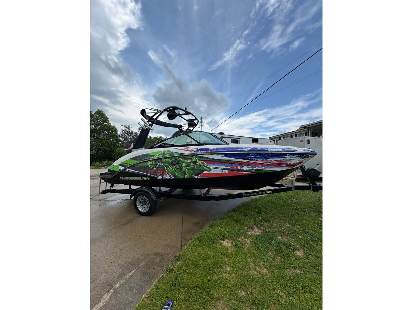 A photo of this 2017 Chaparral Vortex 203 VRX