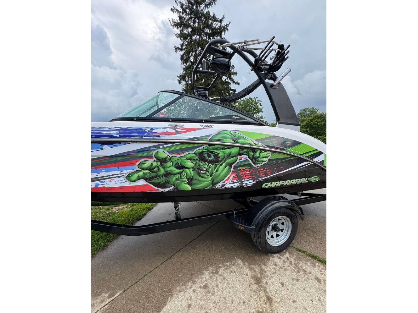 A photo of this 2017 Chaparral Vortex 203 VRX