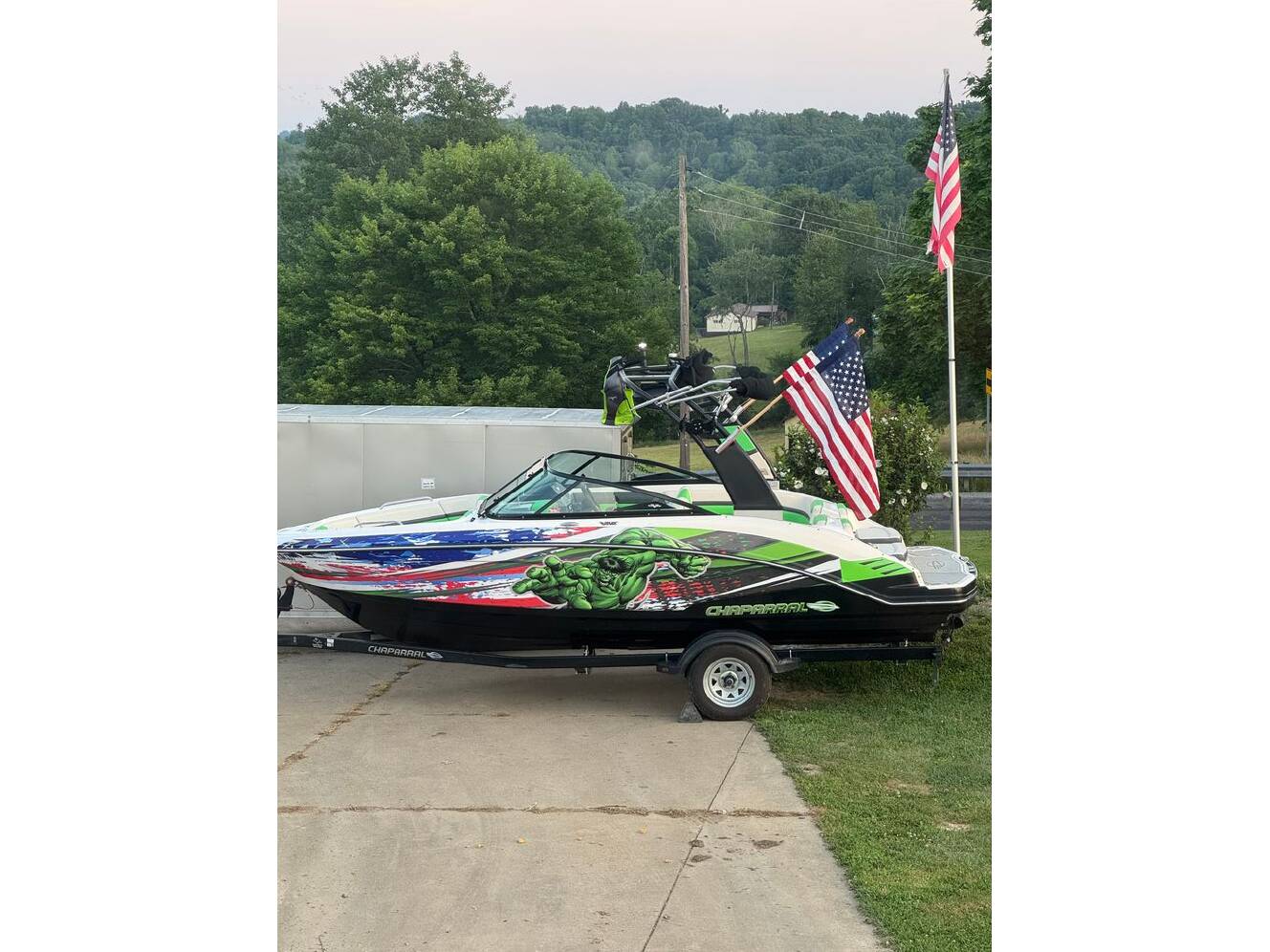 A photo of this 2017 Chaparral Vortex 203 VRX