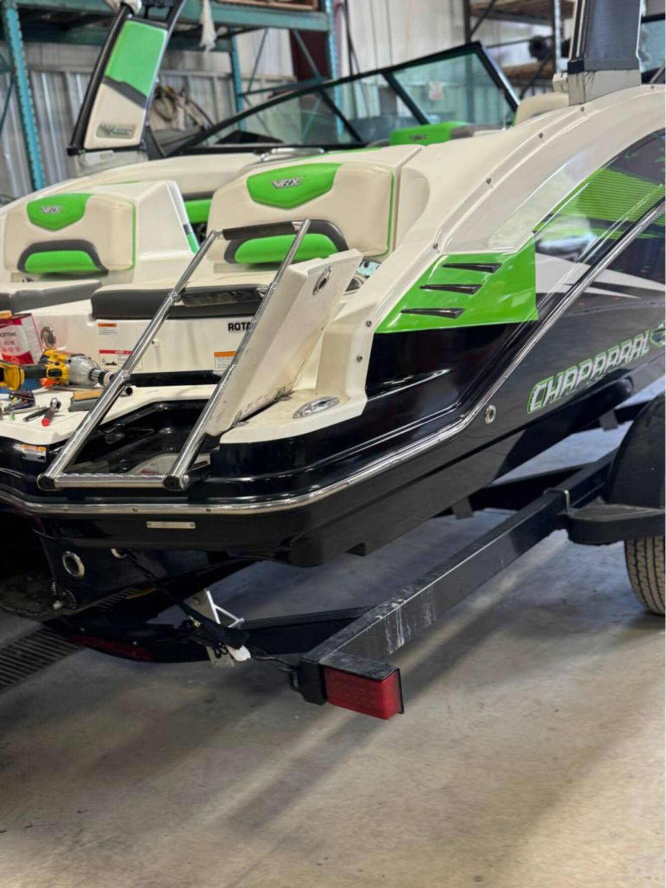 A photo of this 2017 Chaparral Vortex 203 VRX