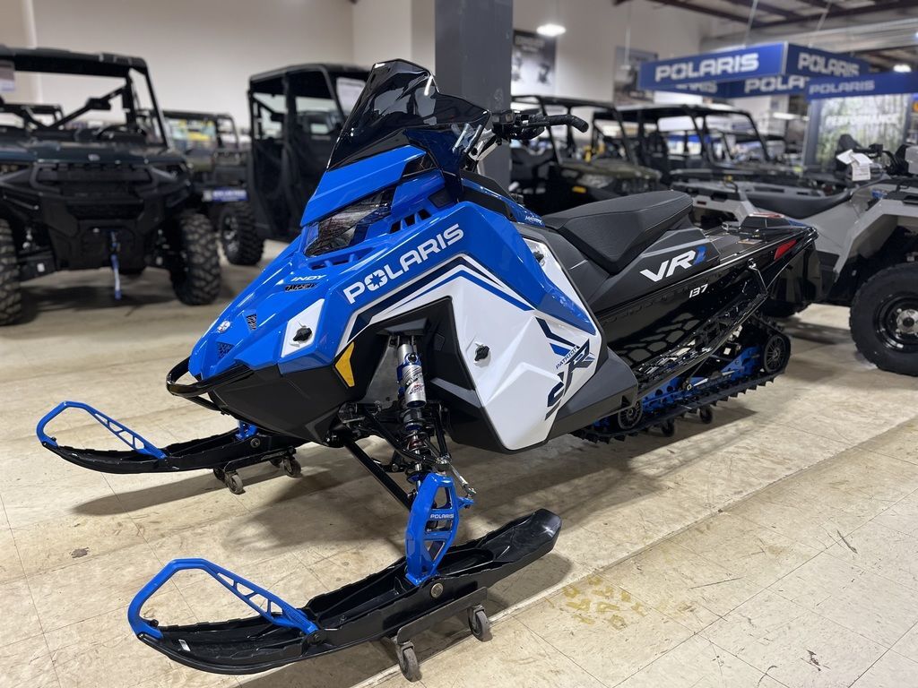 2027 Polaris® Patriot 9R INDY VR1 137 White Lightning / Velocity Blue in shorewood IL