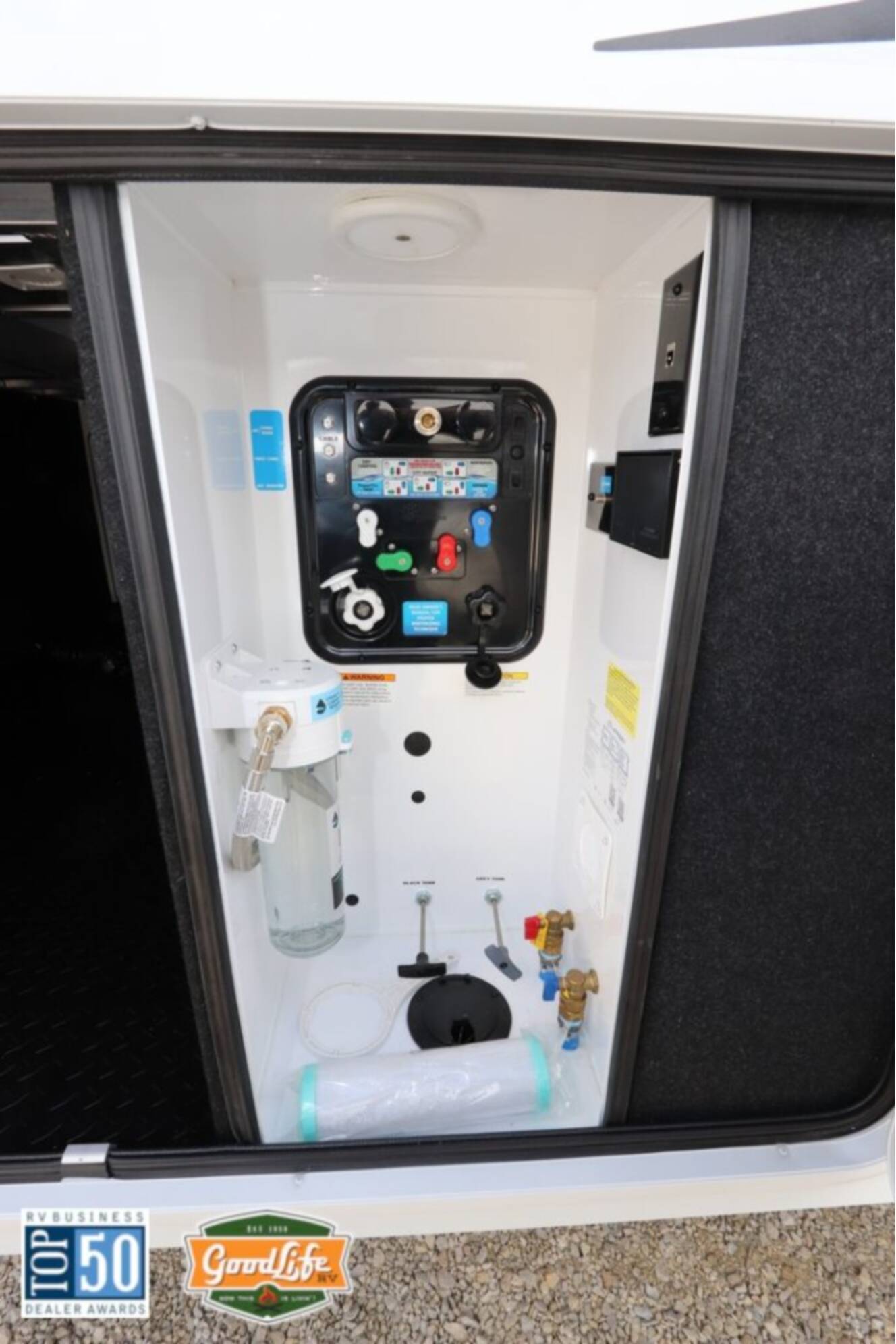 A photo of this 2026 Grand Design Solitude 390RK
