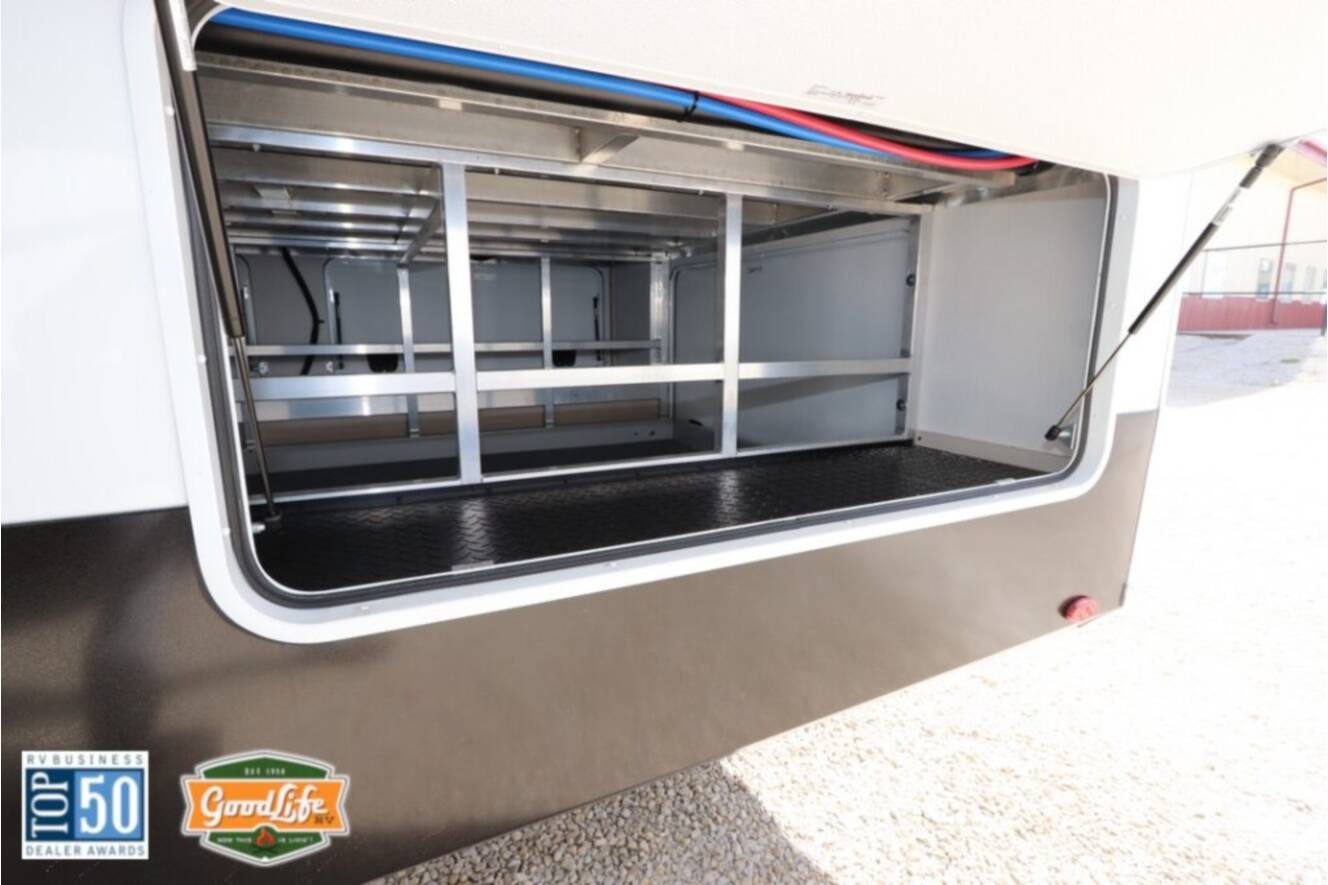 A photo of this 2026 Grand Design Solitude 390RK