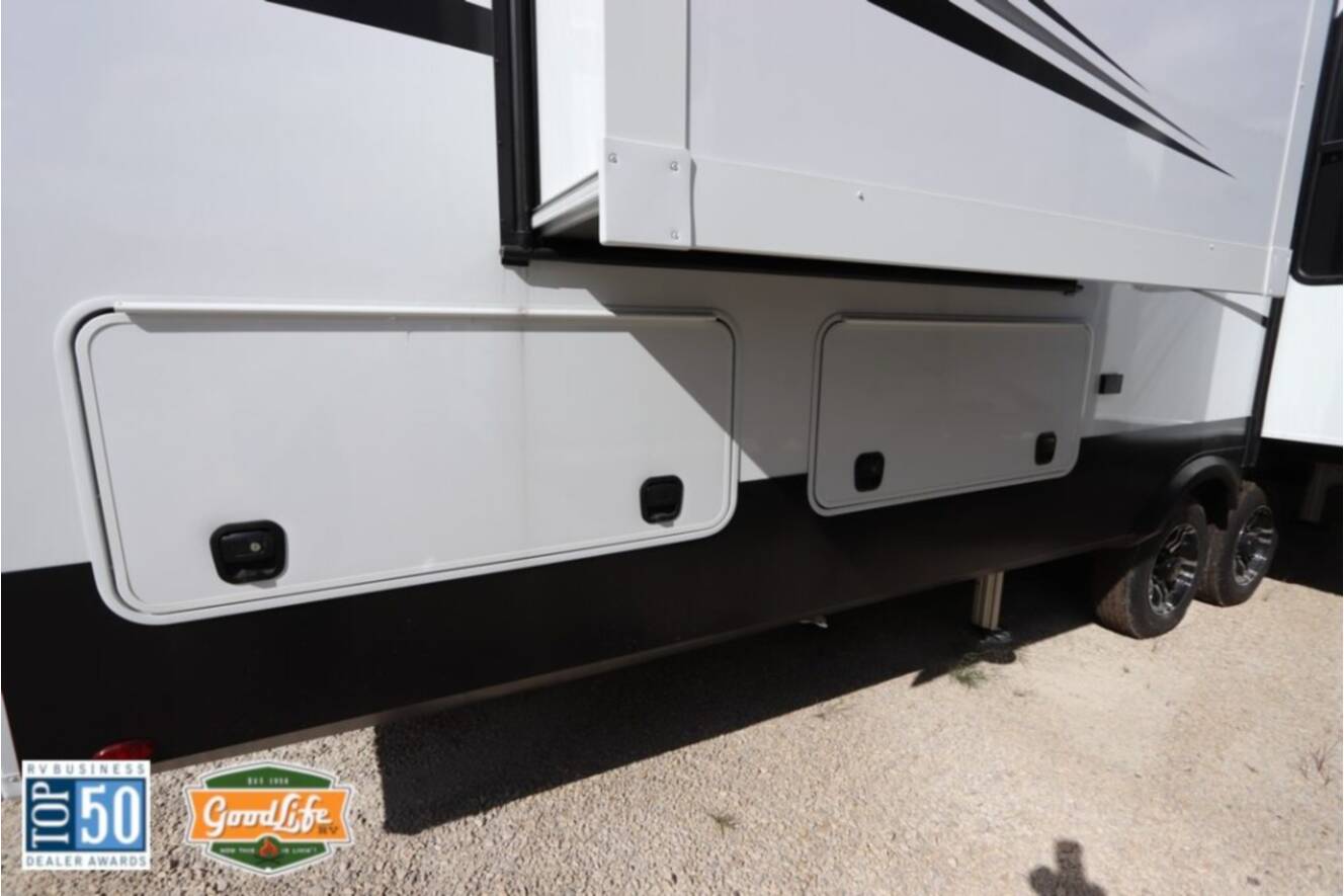 A photo of this 2026 Grand Design Solitude 390RK