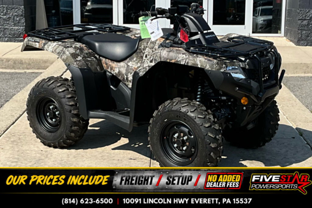 2026 Honda® FourTrax Rancher 4x4 Automatic DCT IRS EPS TrueTimber® 4X4 AT DCT IRS EPS in everett PA