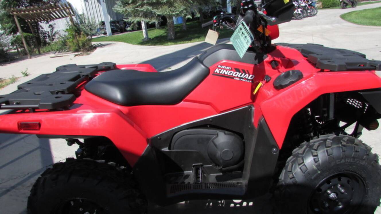 A photo of this 2025 Suzuki KingQuad 750AXi Power Steering