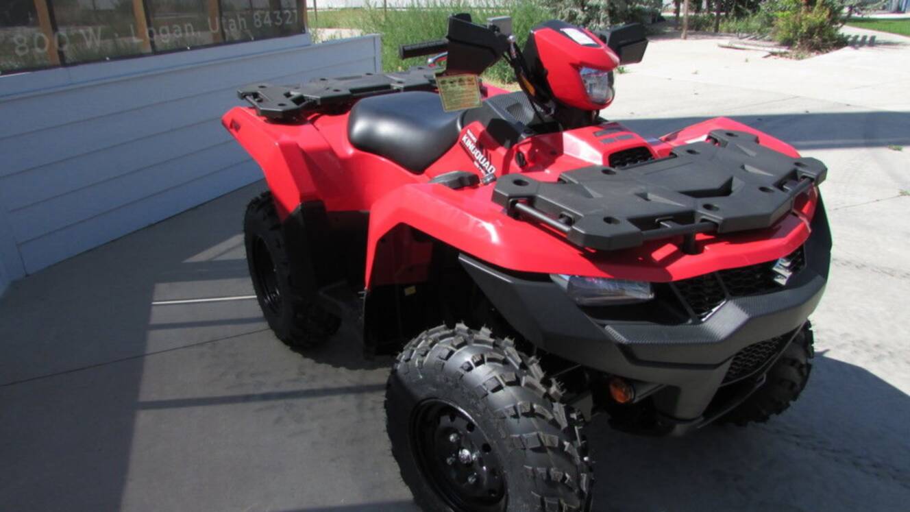 A photo of this 2025 Suzuki KingQuad 750AXi Power Steering
