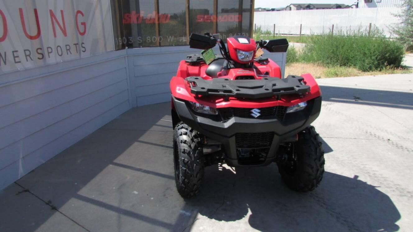 A photo of this 2025 Suzuki KingQuad 750AXi Power Steering