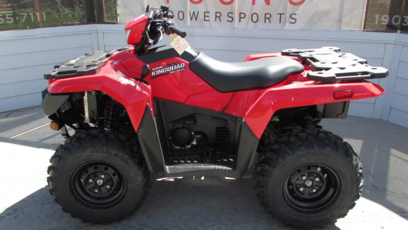 A photo of this 2025 Suzuki KingQuad 750AXi Power Steering