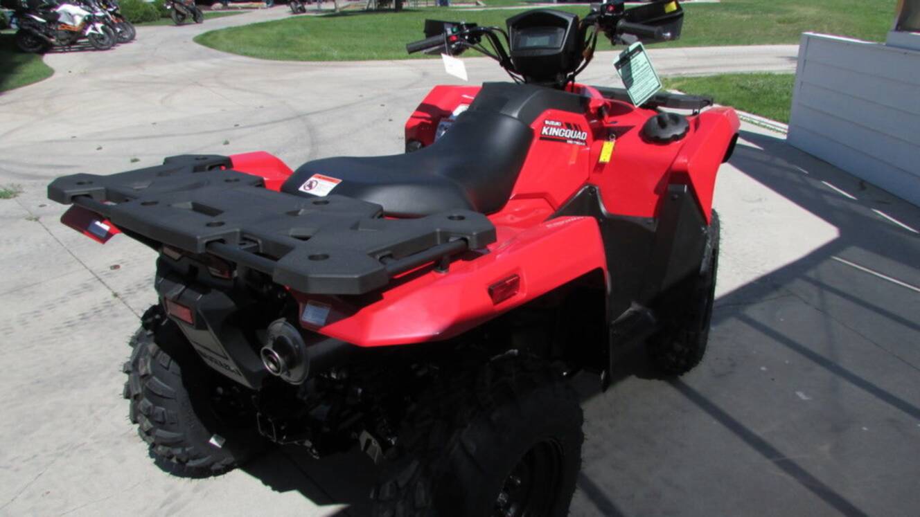 A photo of this 2025 Suzuki KingQuad 750AXi Power Steering
