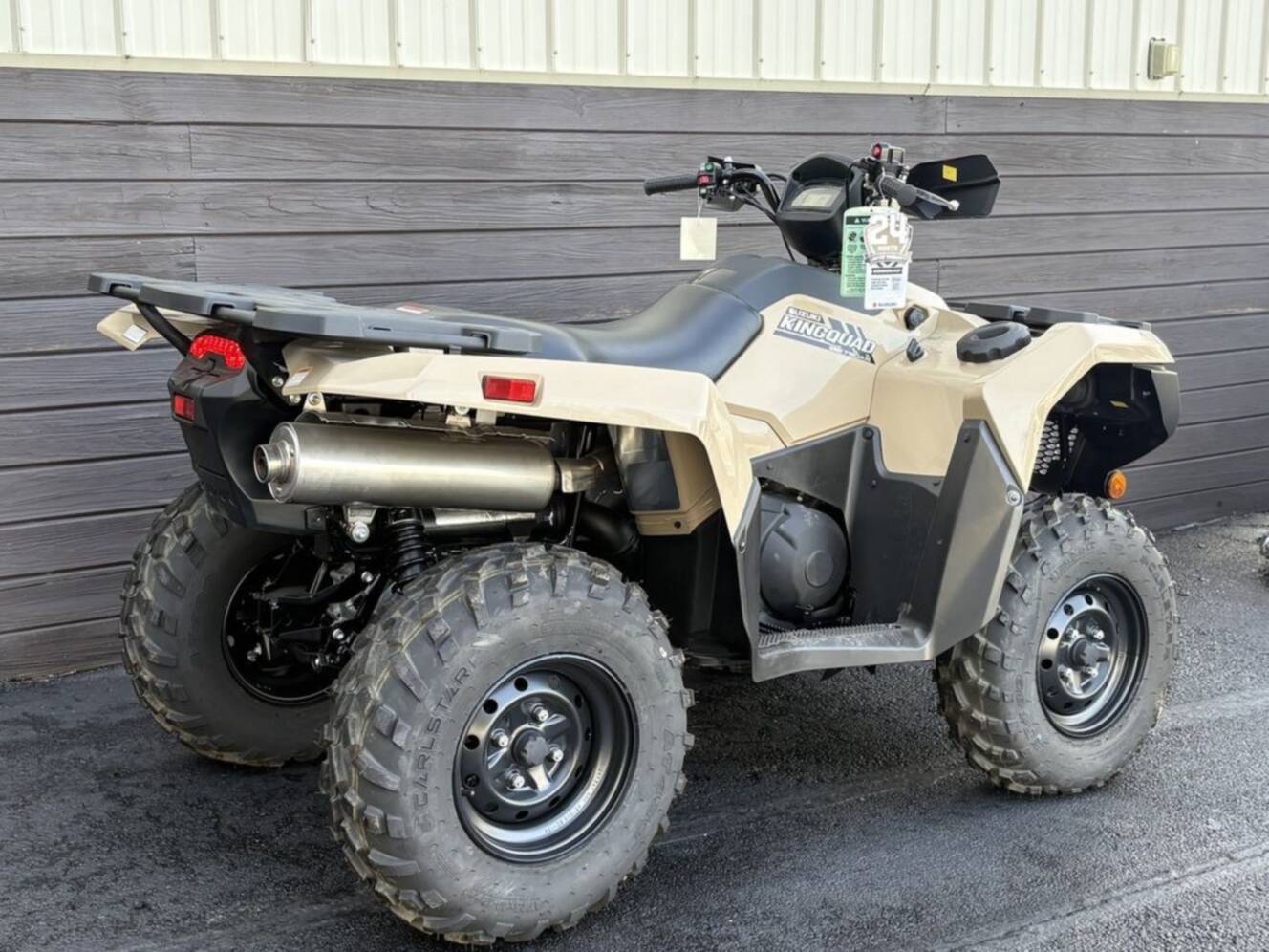 A photo of this 2025 Suzuki KingQuad 750AXi Power Steering